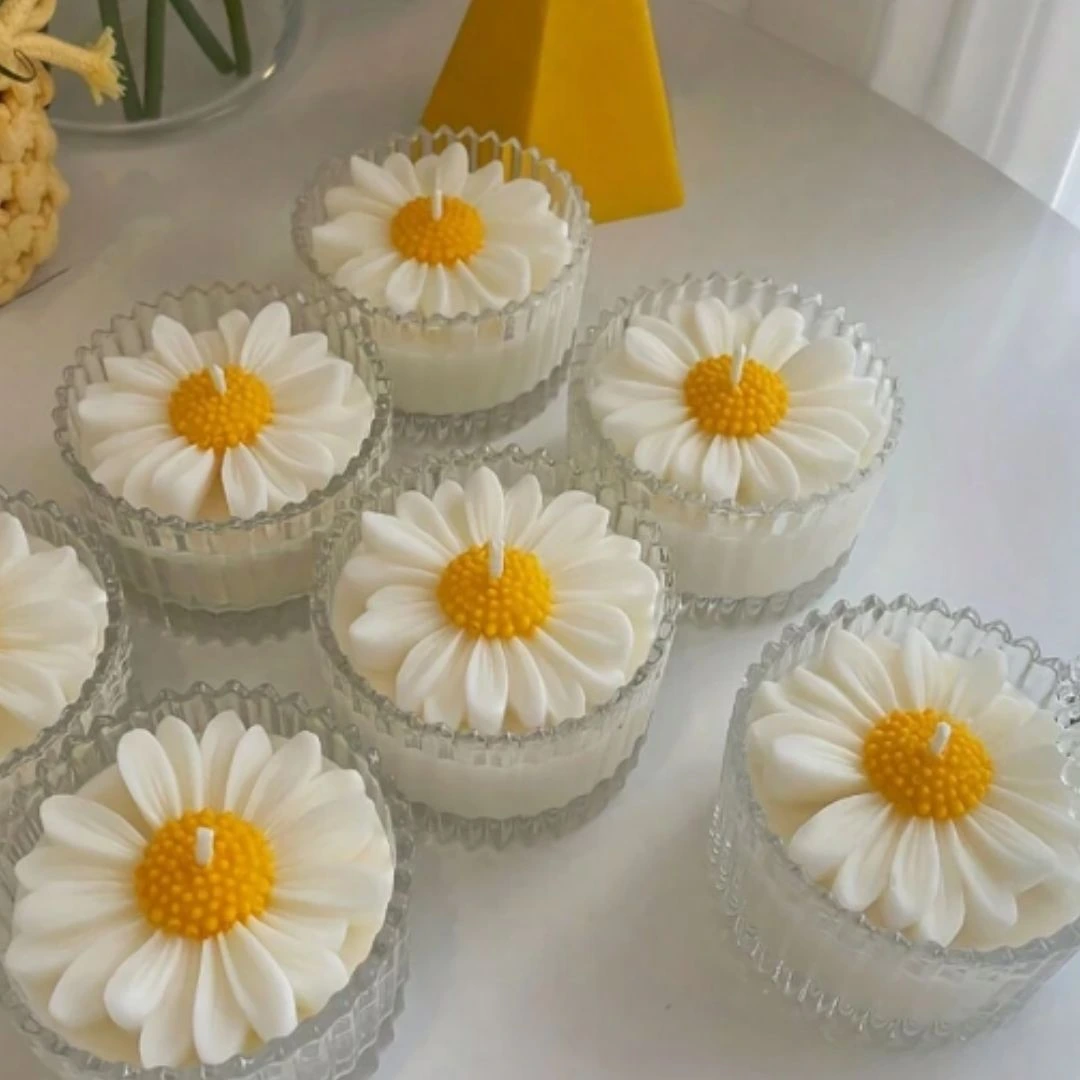 Molde Vela Flor