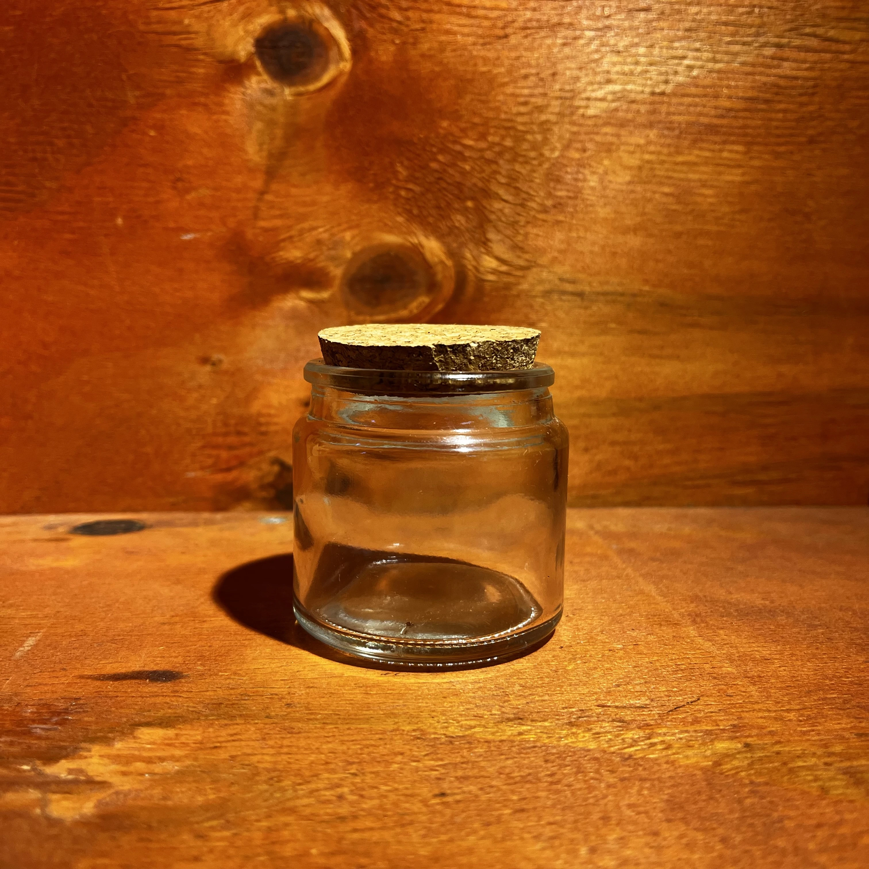 Envase para velas 100ml transparente