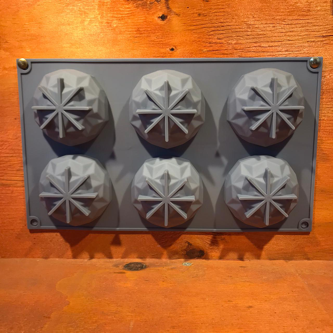 Molde Jabon 3D Redondeado 1