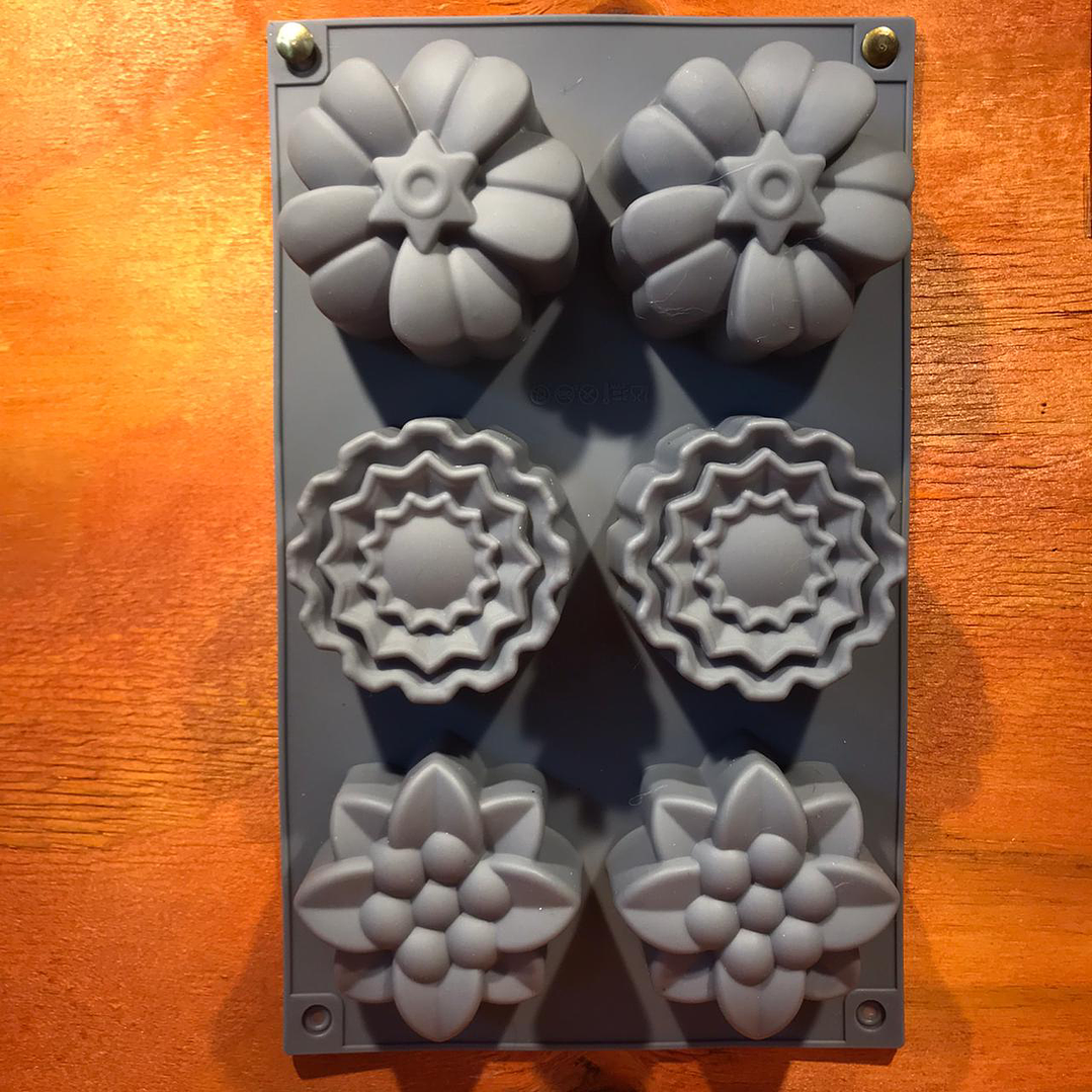 Molde Mix Flores Grandes 1