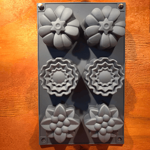 Molde Mix Flores Grandes