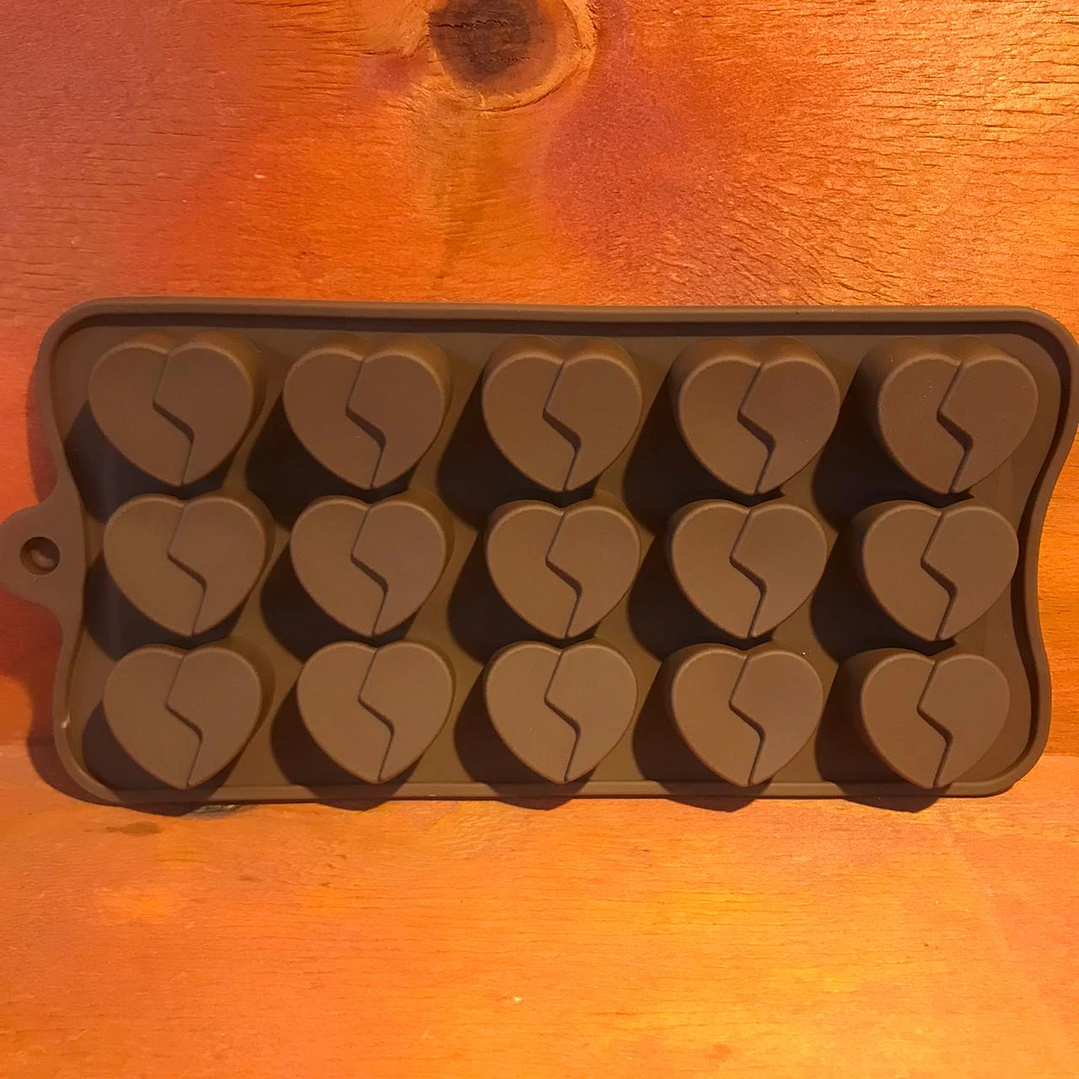 Molde Corazones Partidos 1