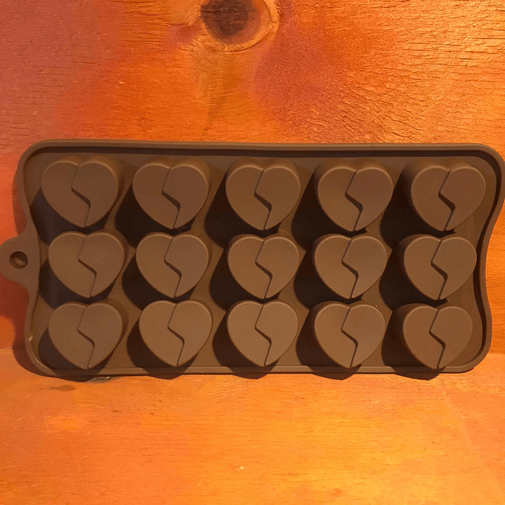 Molde Corazones Partidos 1