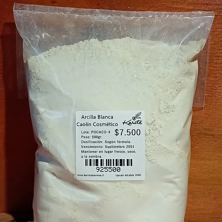 Caolin (Arcilla Blanca de uso Cosmetico) 3
