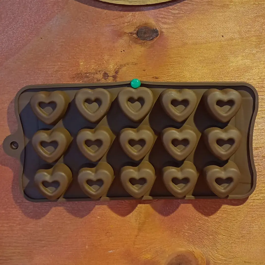 Molde Corazones 3D 1