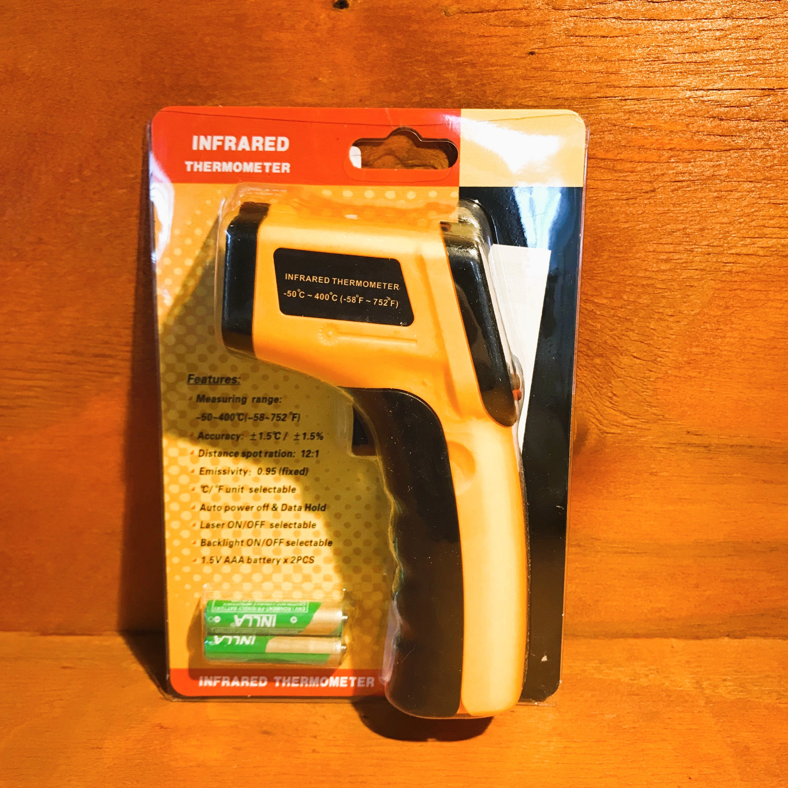 Termometro Laser Infrarojo