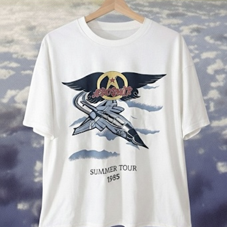 Polera Aerosmith x H&M  1