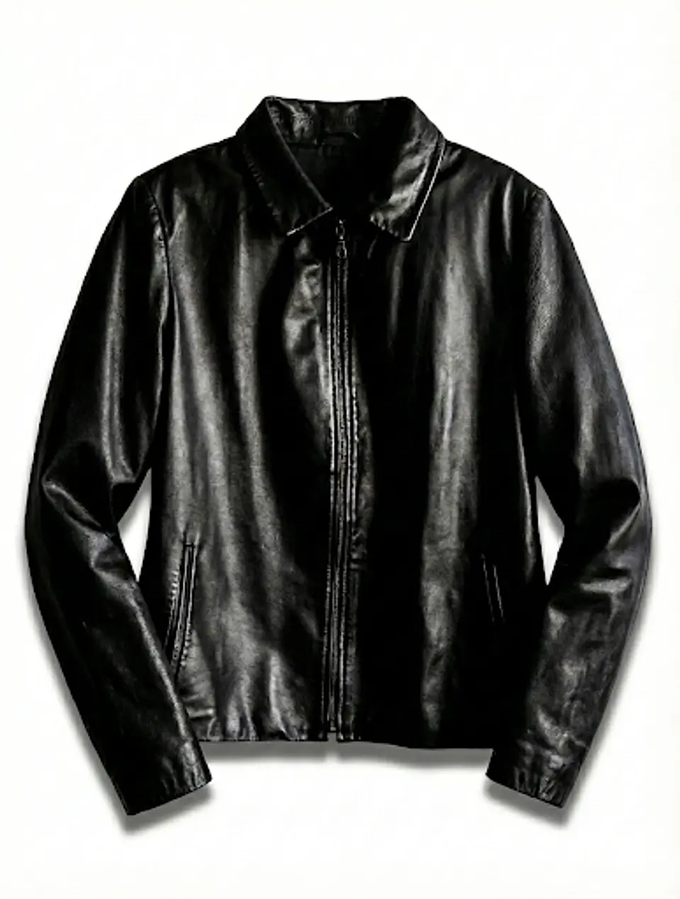 Chaqueta vintage 100% cuero 1