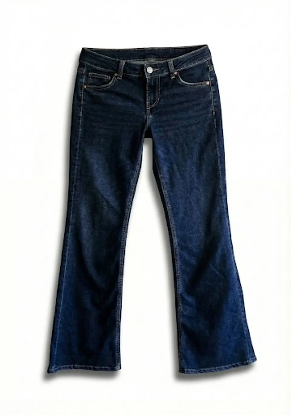 Jeans Flare Low Rise H&M 1
