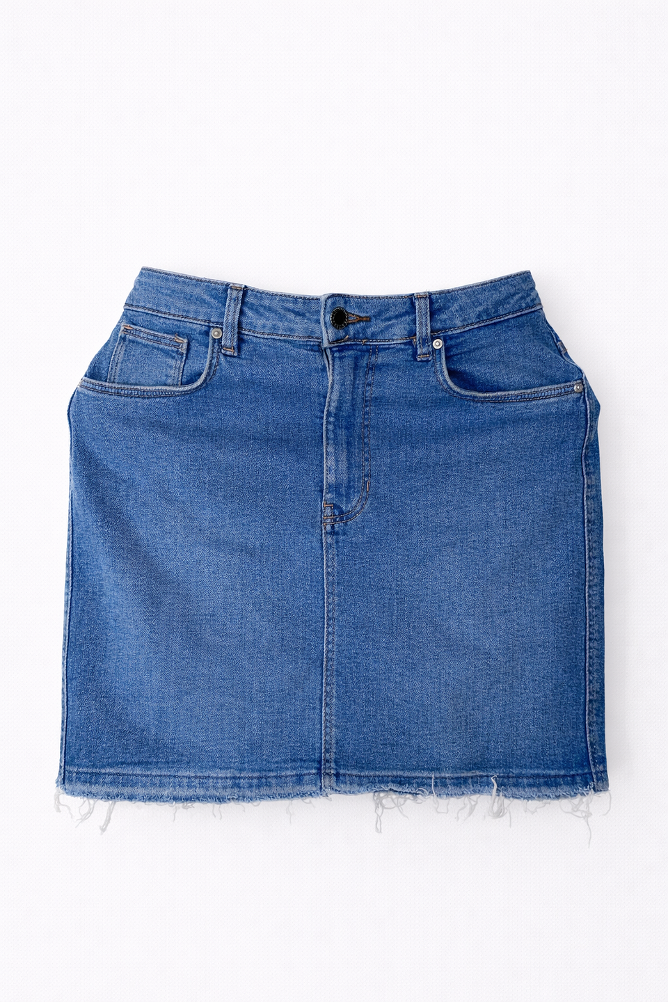 Falda High Rise mezclilla 1