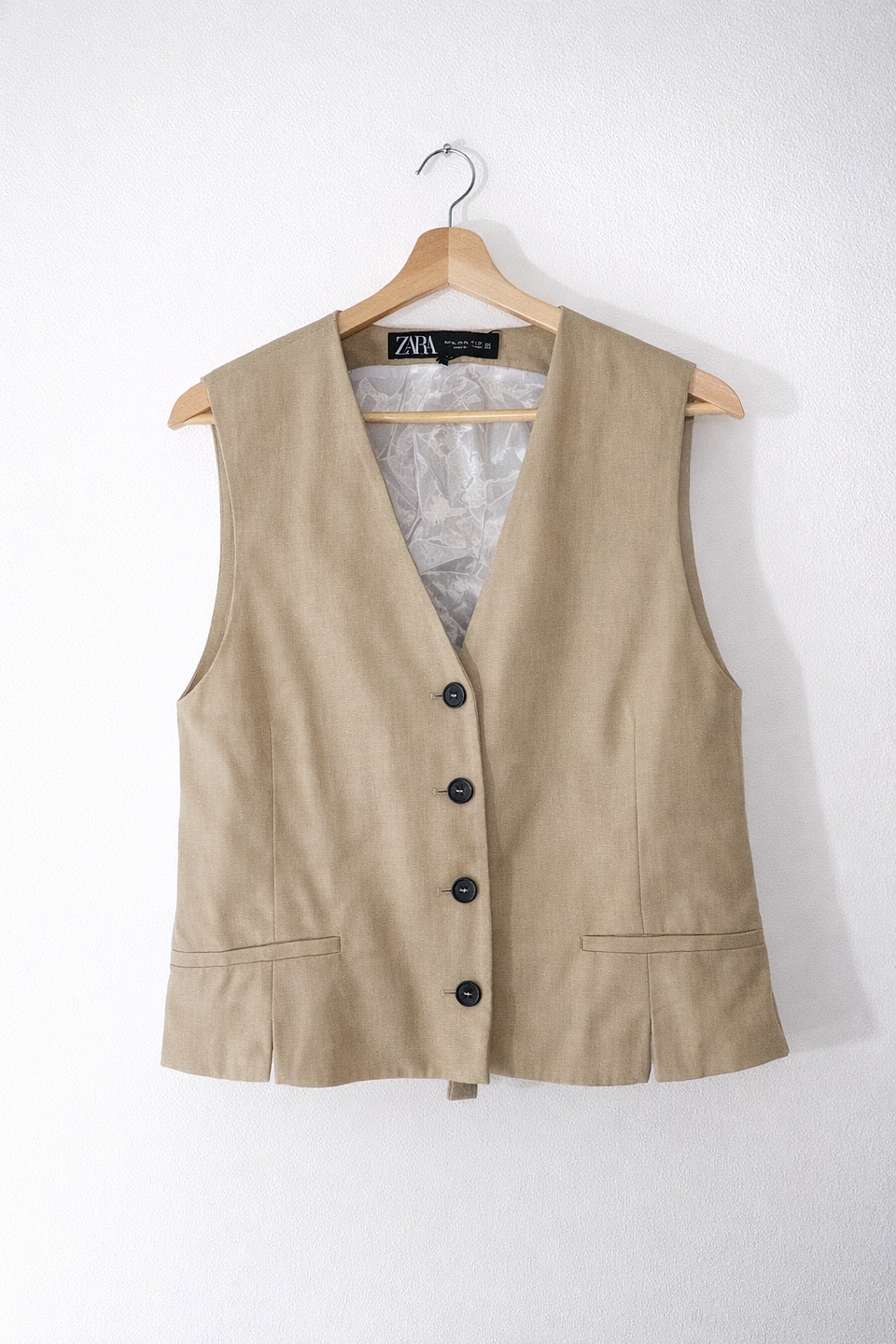Chaleco Zara sastre 1