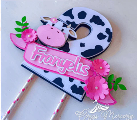 ARQUIVO DE CORTE TOPO VAQUINHA NUMEROS