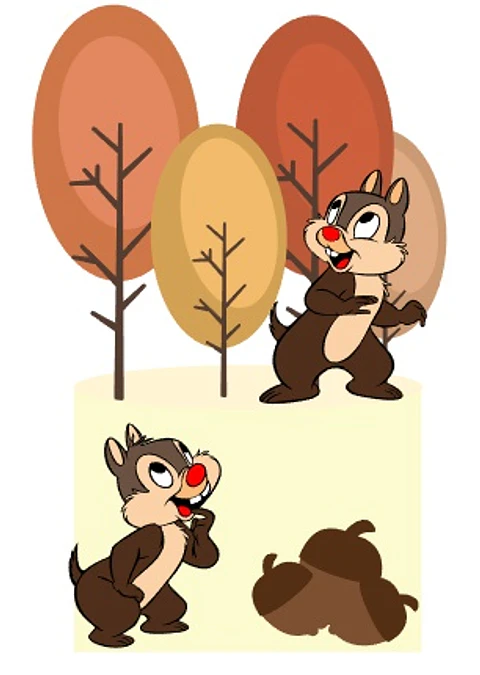 ARQUIVO DE CORTE TOPO  ESQUILOS TICO E TECO