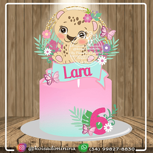 ARQUIVO DE CORTE TOPO LEOPARDO CUTE