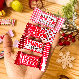 Arquivo de corte Balinhas e Cards Natal - Ilustracin