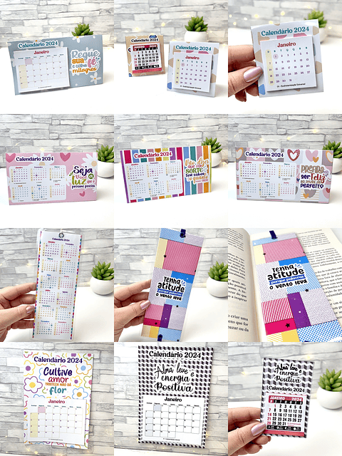 COLEÇÃO DE CALENDÁRIOS 2024 – MADI