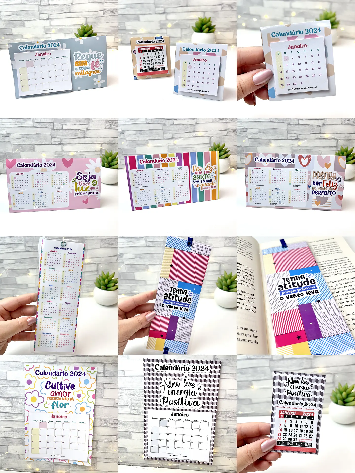 COLEÇÃO DE CALENDÁRIOS 2024 – MADI 1