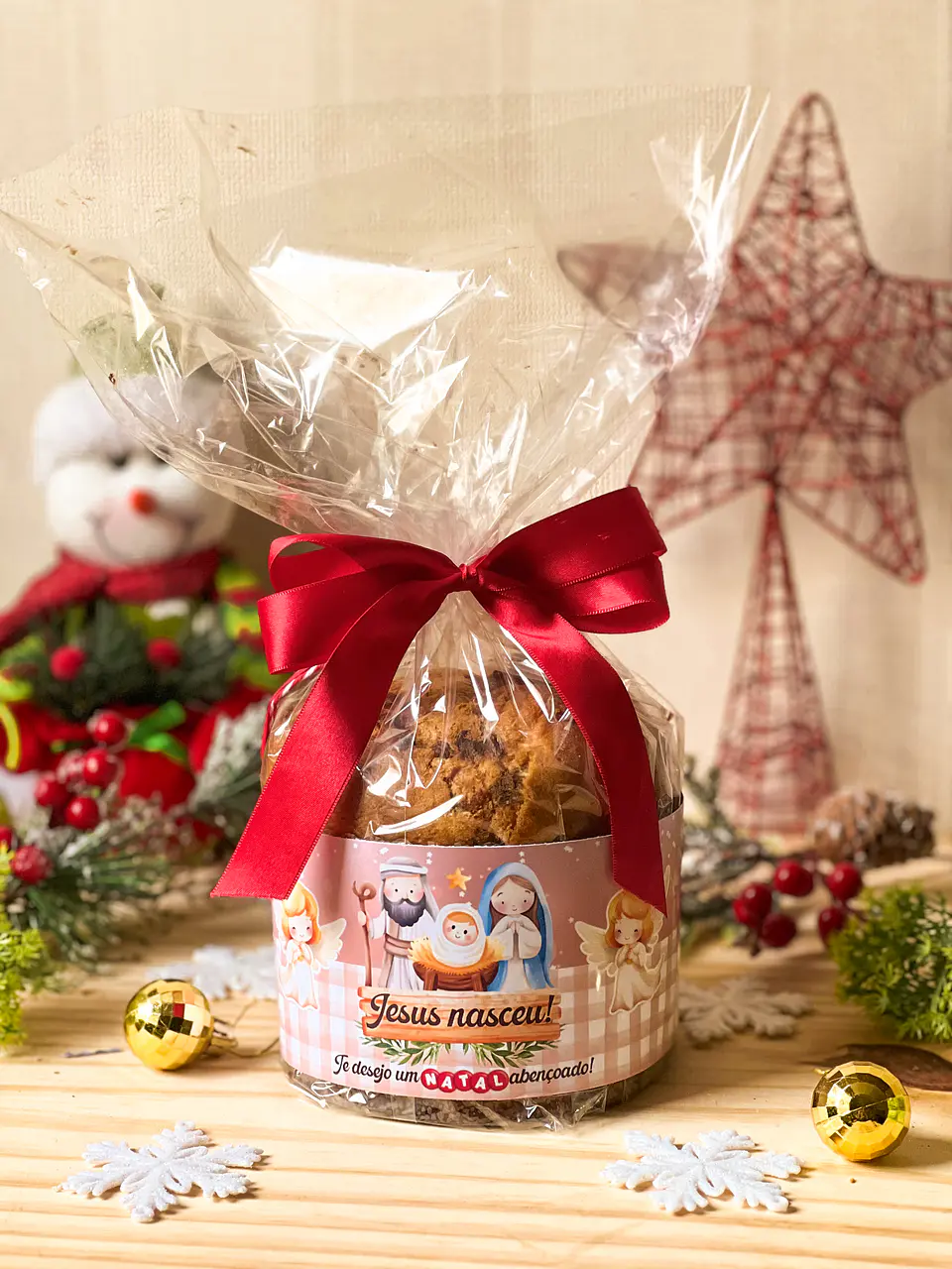 ARQUIVOS DE CORTE KIT CINTAS PANETONE NATAL - ILUSTRACIN 6