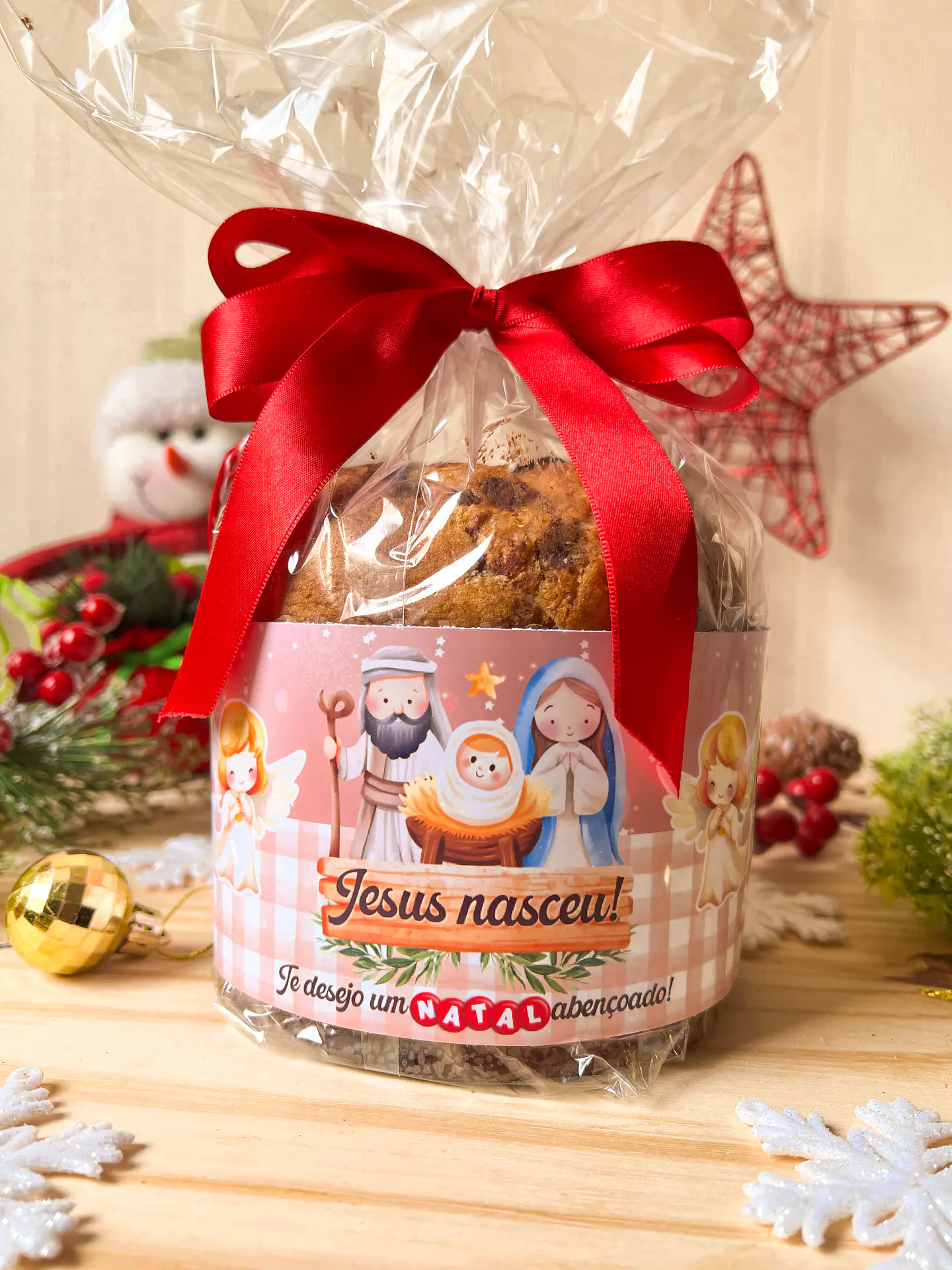 ARQUIVOS DE CORTE KIT CINTAS PANETONE NATAL - ILUSTRACIN 8