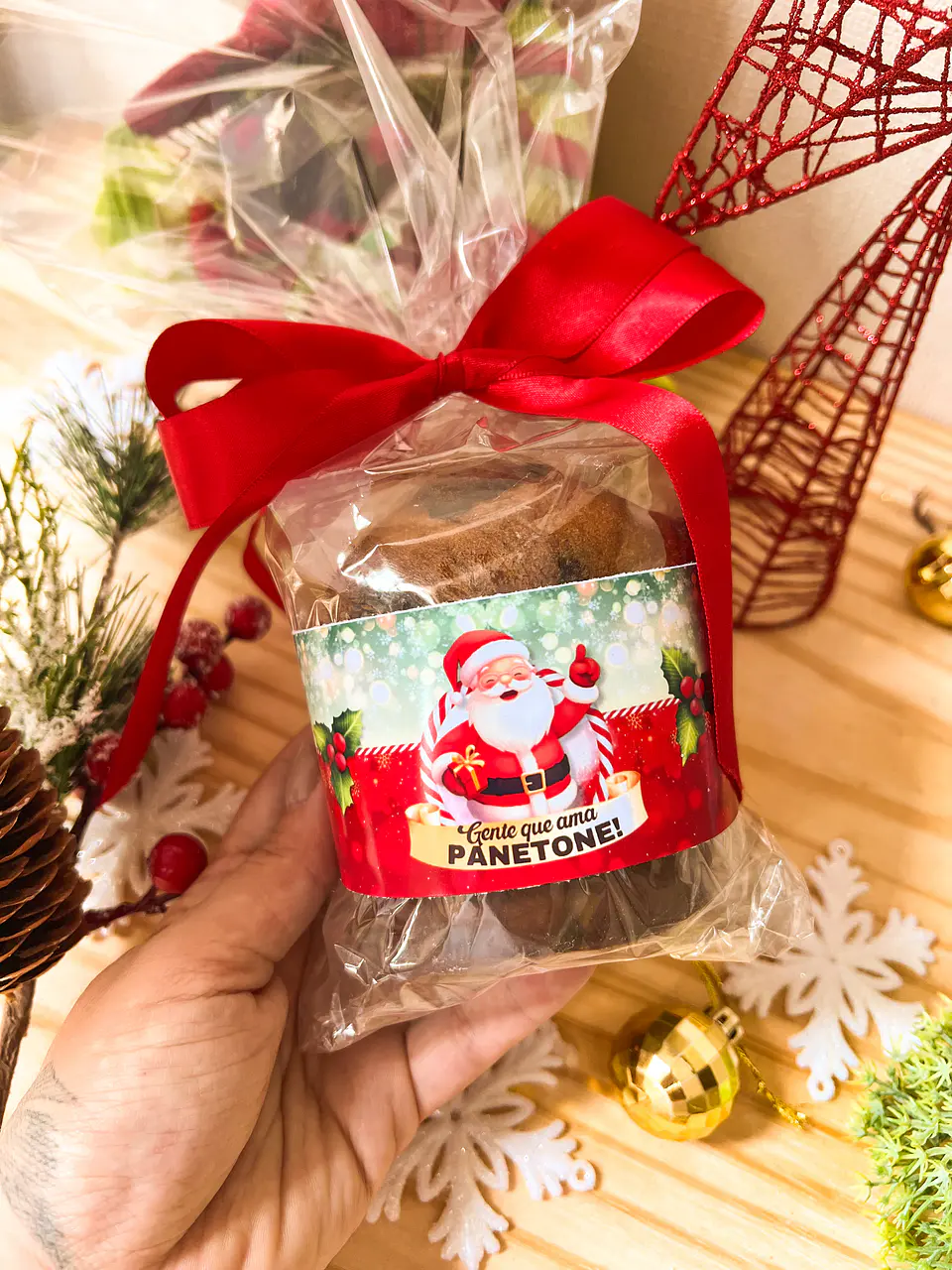 ARQUIVOS DE CORTE KIT CINTAS PANETONE NATAL - ILUSTRACIN 15