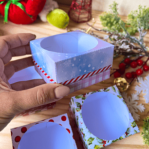 ARQUIVOS DE CORTE CAIXA E BOLAS ACRILICA - ILUSTRACIN