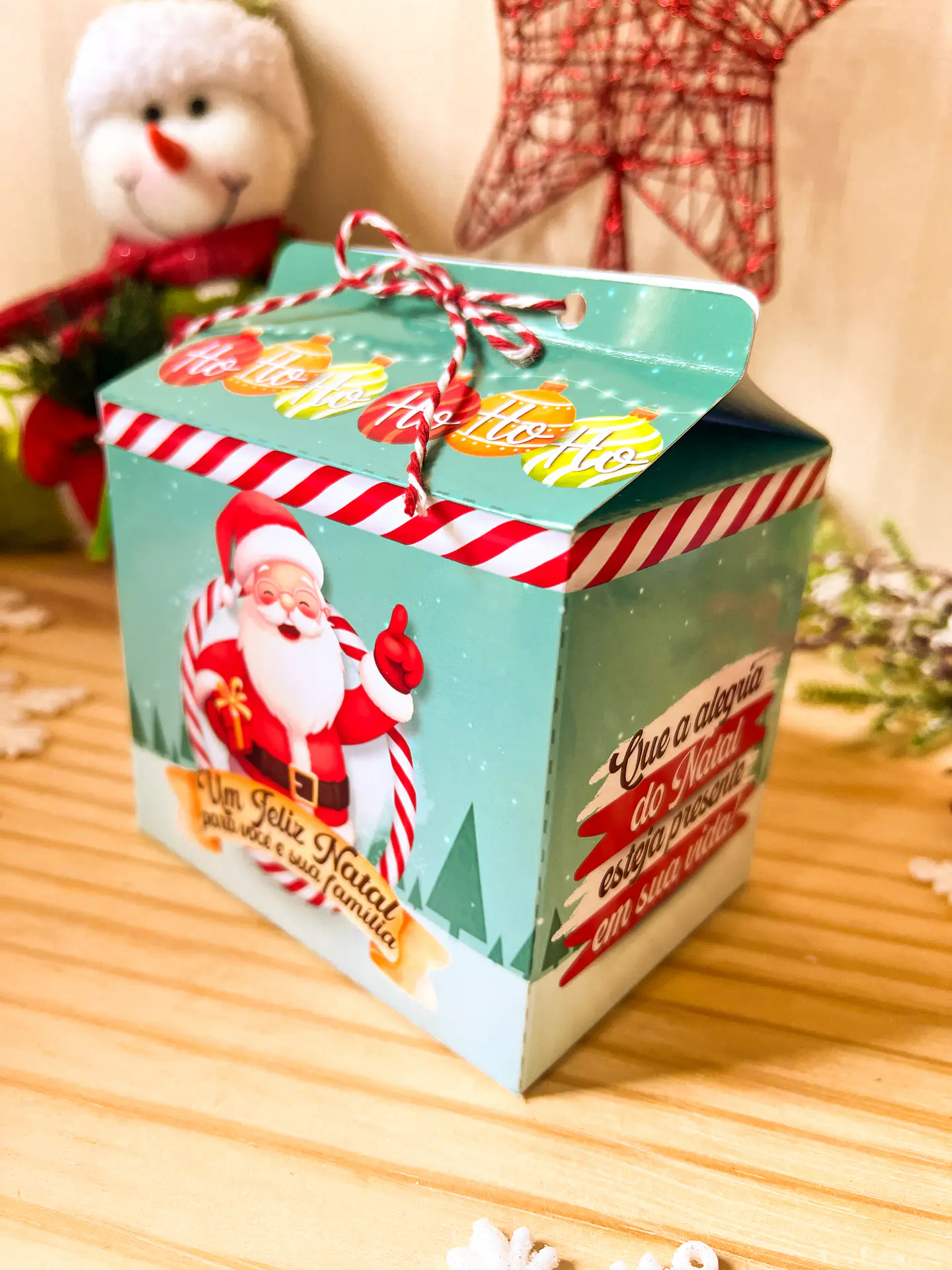 ARQUIVOS DE CORTE CAIXA CANECA NATAL - ILUSTRACIN 8