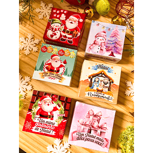 ARQUIVOS DE CORTE CAIXAS DOCINHOS NATAL - ILUSTRACIN