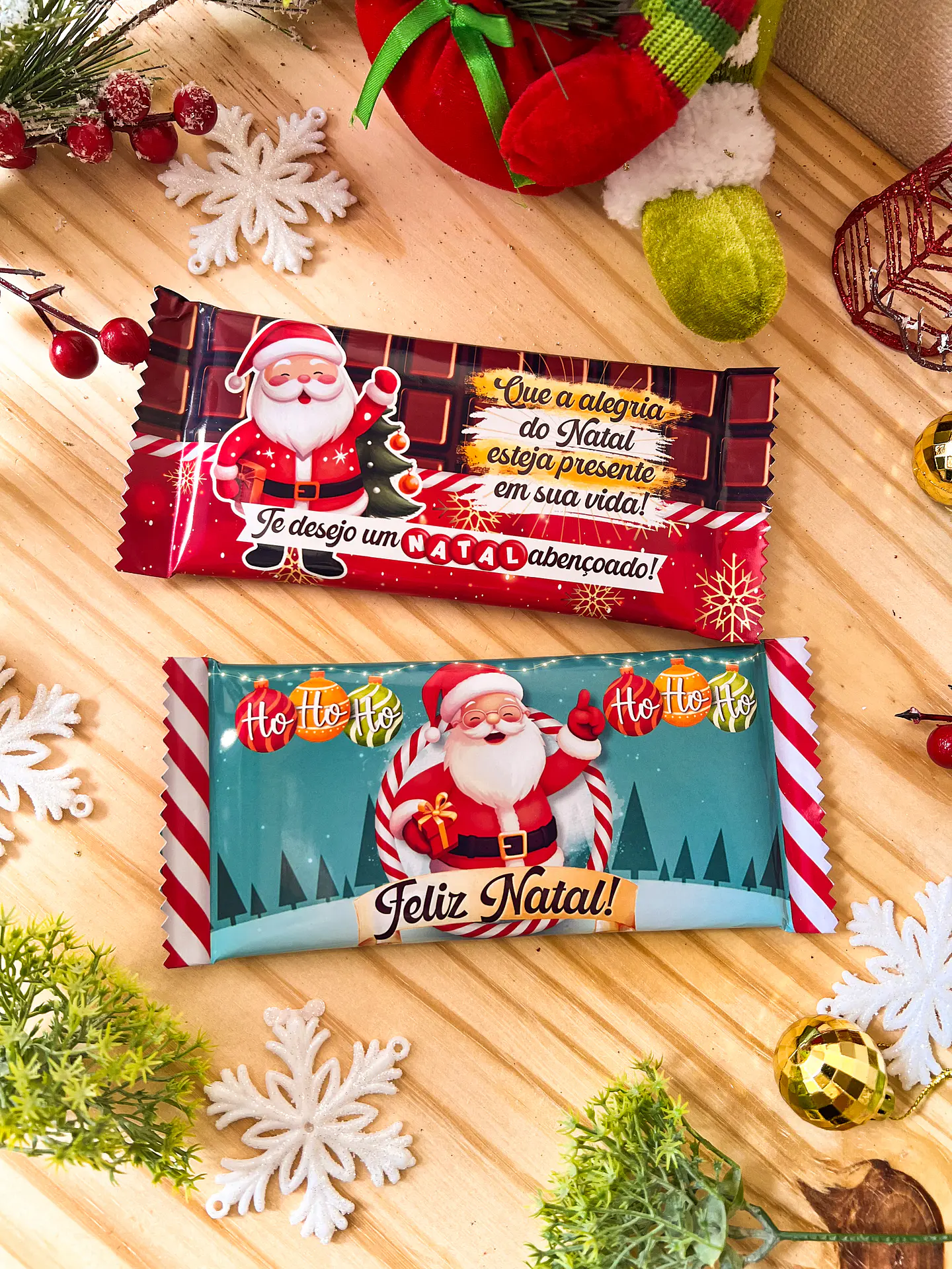 ARQUIVOS DE CORTE CHOCOLATE 80G NATAL - ILUSTRACIN 3