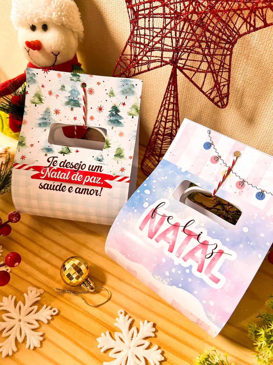 ARQUIVOS DE CORTE CINTA CANECAS NATAL - ILUSTRACIN 5