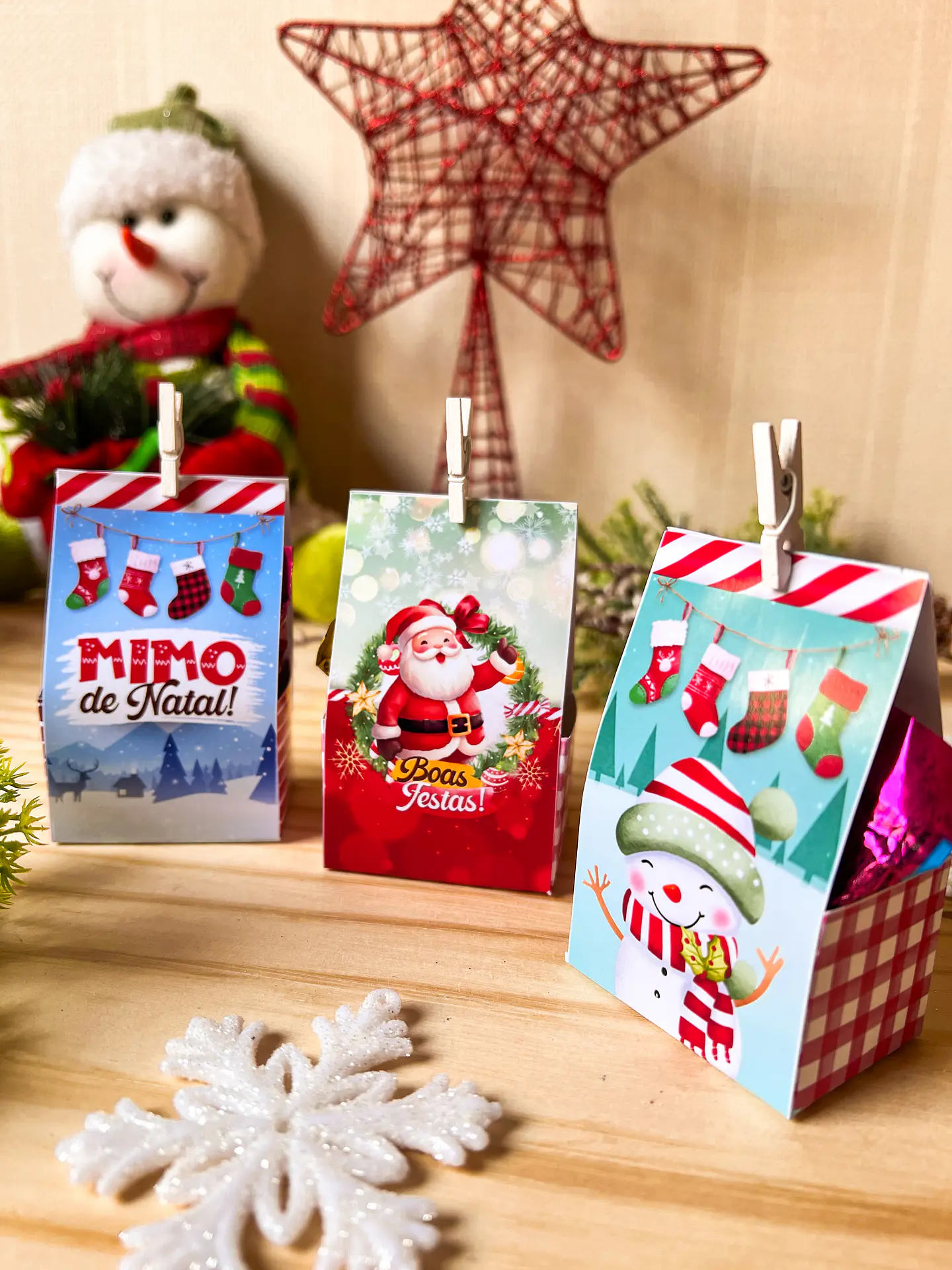 ARQUIVOS DE CORTE PORTA BOMBOM NATAL - ILUSTRACIN 2