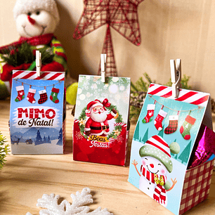 ARQUIVOS DE CORTE PORTA BOMBOM NATAL - ILUSTRACIN