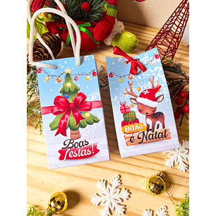 ARQUIVOS DE CORTE SACOLINHAS NATAL - ILUSTRACIN