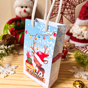 ARQUIVOS DE CORTE SACOLINHAS NATAL - ILUSTRACIN