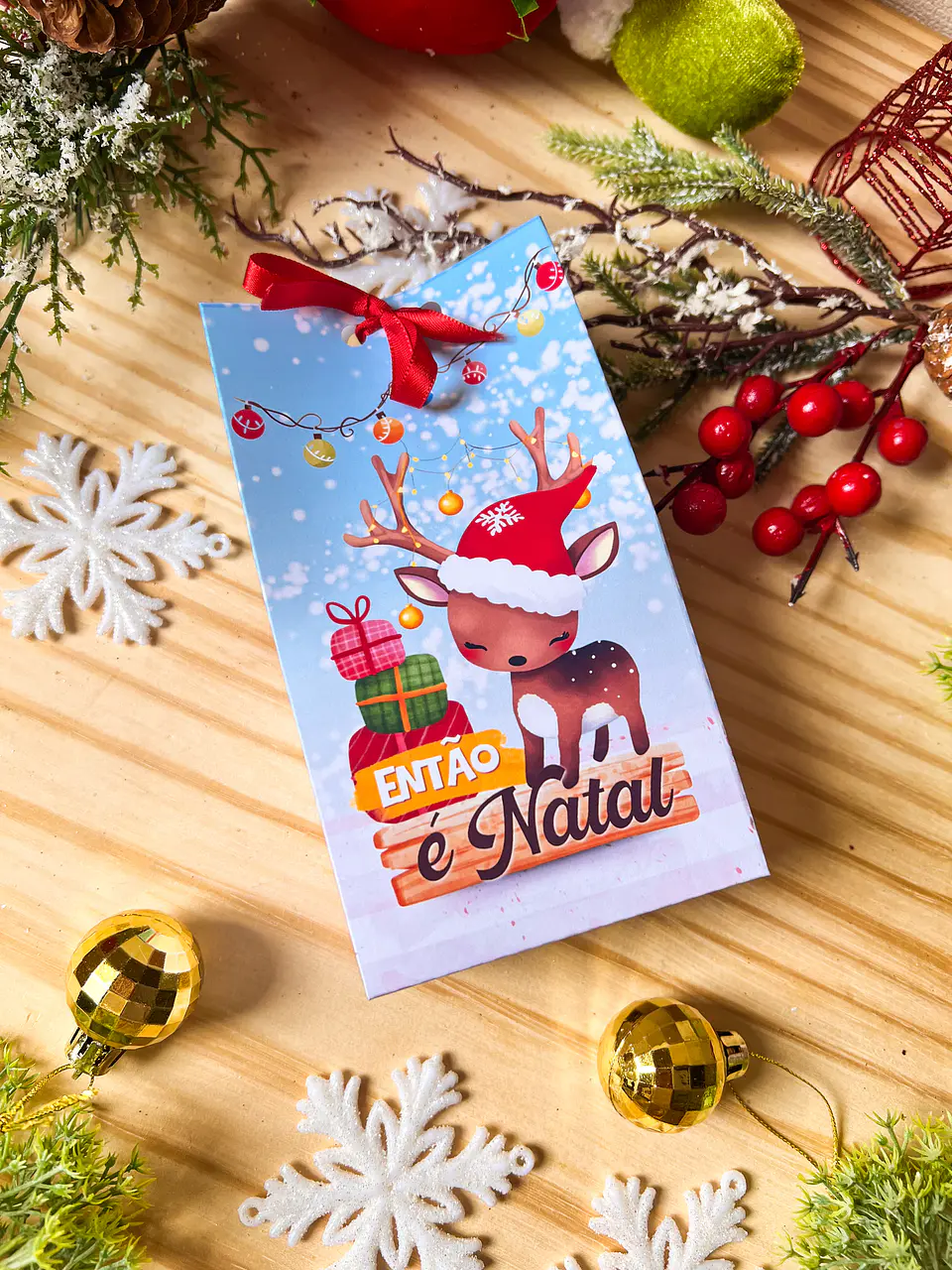 ARQUIVOS DE CORTE SACOLINHAS NATAL - ILUSTRACIN 3