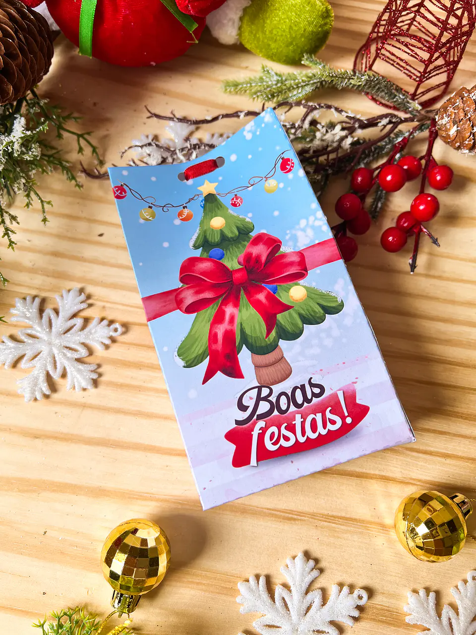 ARQUIVOS DE CORTE SACOLINHAS NATAL - ILUSTRACIN 4