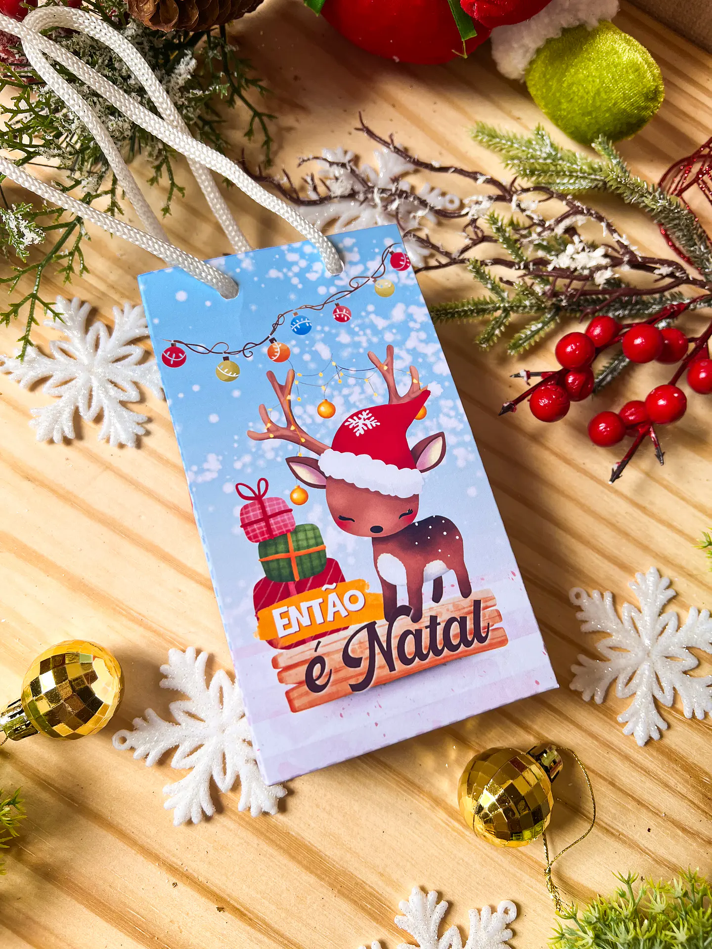 ARQUIVOS DE CORTE SACOLINHAS NATAL - ILUSTRACIN 7