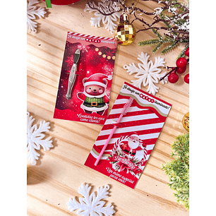 ARQUIVOS DE CORTE TAGS MINI LIXA E ESCOVINHA NATAL - ILUSTRACIN