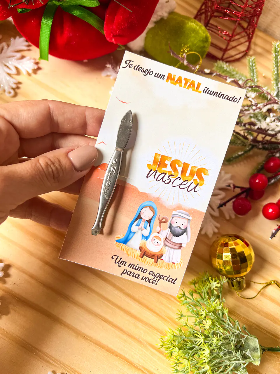 ARQUIVOS DE CORTE TAGS MINI LIXA E ESCOVINHA NATAL - ILUSTRACIN 4
