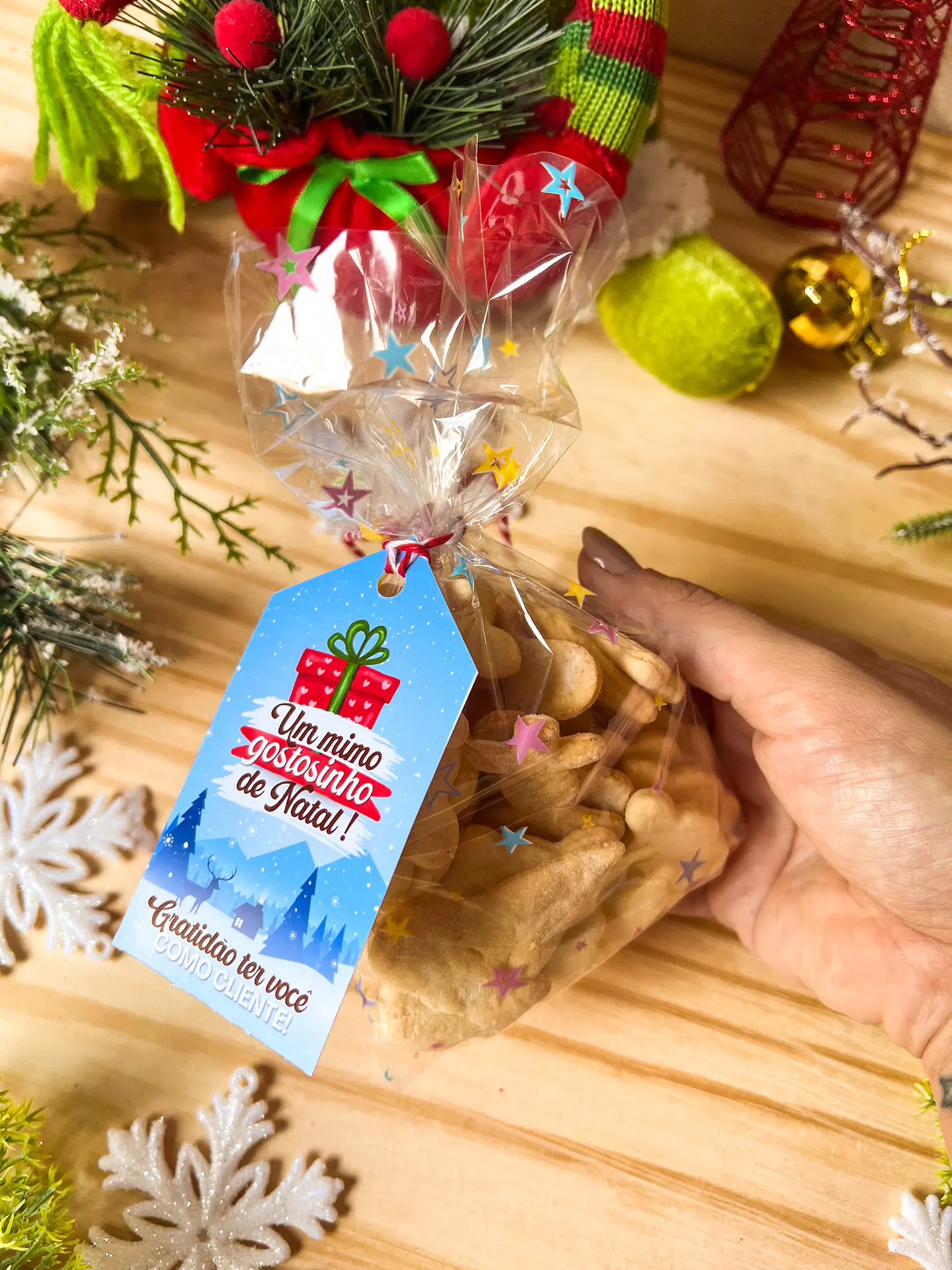 ARQUIVOS DE CORTE TAGS PRESENTES NATAL - ILUSTRACIN 2