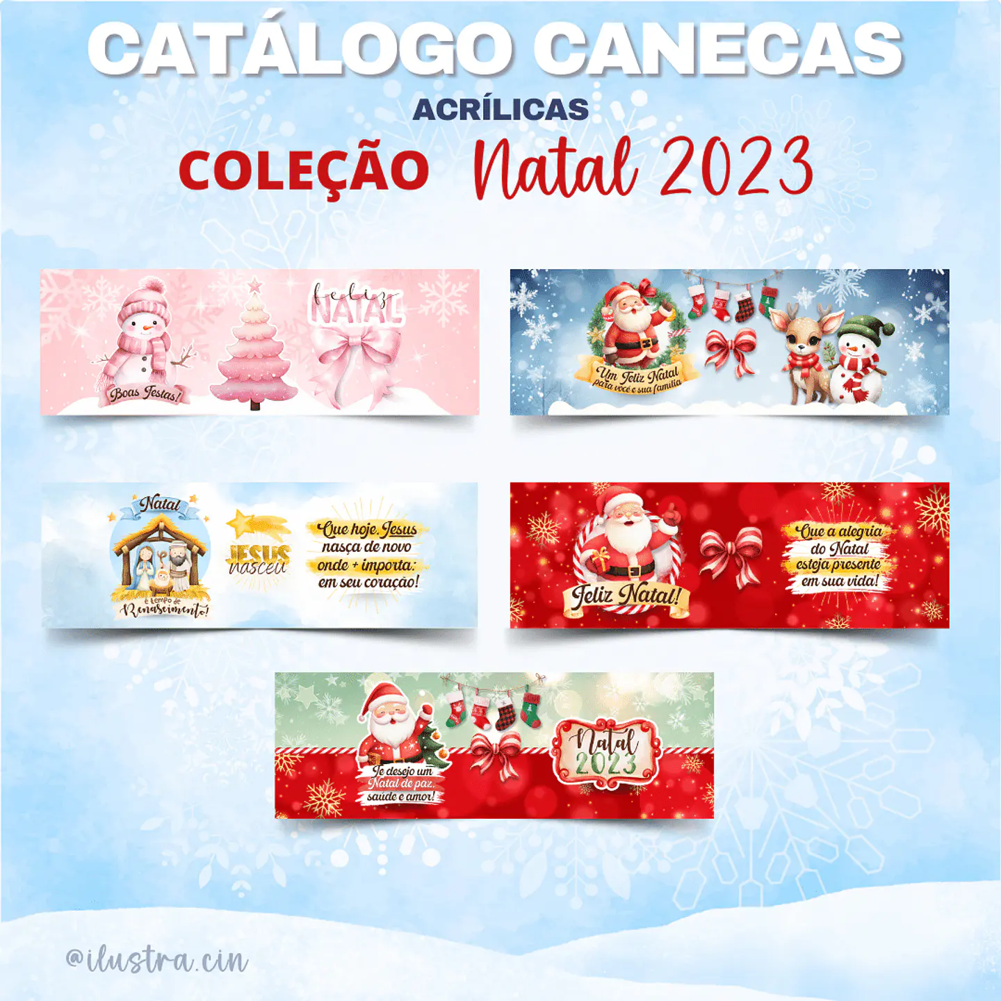 Kit Digital COMPLETO Natal 2023 - Ilustracin  3