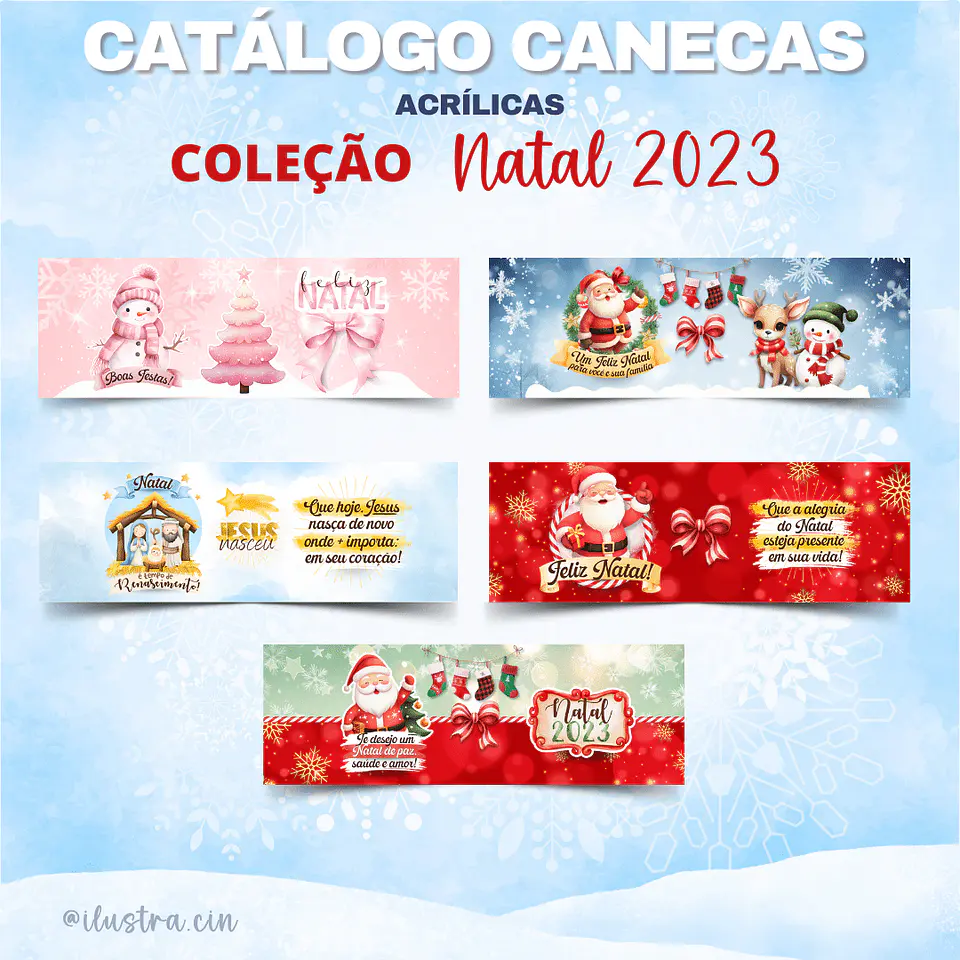 Kit Digital COMPLETO Natal 2023 - Ilustracin  7