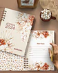 ARQUIVO ENCADERNAÇÃO AGENDA FLORAL BOHO 2024 2DPP - BICHO DE PAPEL - Thumbnail 3