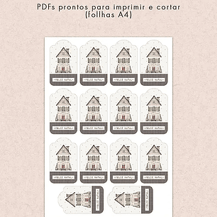 ARQUIVO DE CORTE PRINTABLES NATAL MÁGICO - NI ESTUDIO