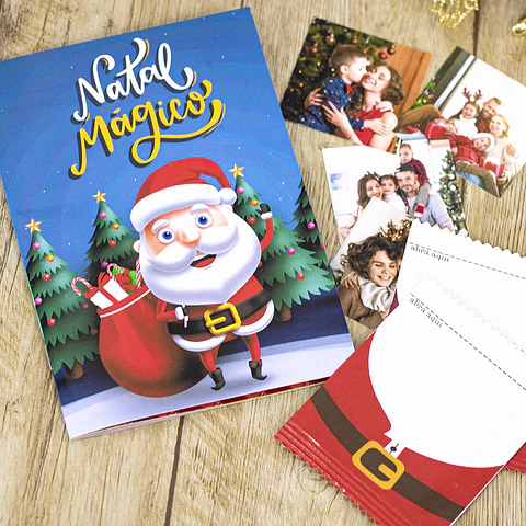 ARQUIVO DE CORTE ALBÚM DE FIGURINHAS NATAL - VÊ MORAES