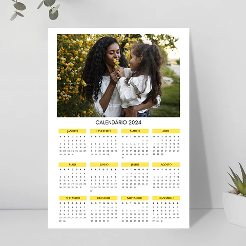 FREEBIE - ARQUIVO CALENDÁRIO DE PAREDE - VÊ MORAES