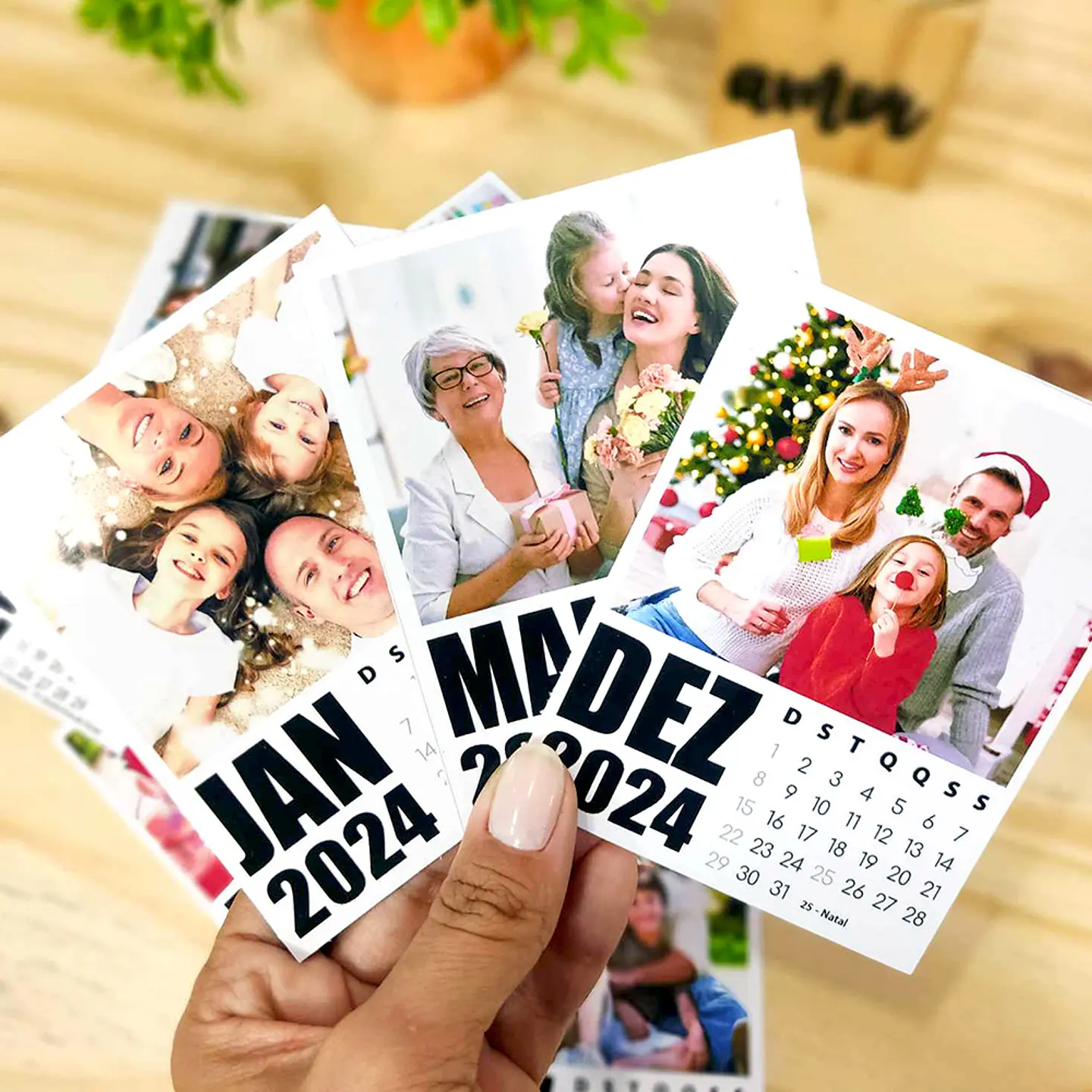 ARQUIVO DE CORTE CALENDÁRIO POLAROID 2024 - VÊ MORAES 2