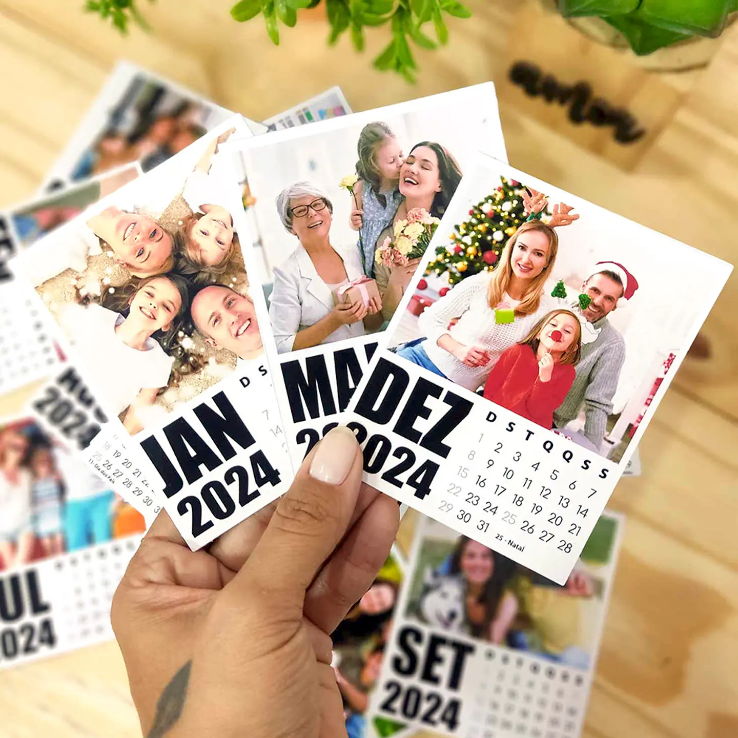 ARQUIVO DE CORTE CALENDÁRIO POLAROID 2024 - VÊ MORAES 3