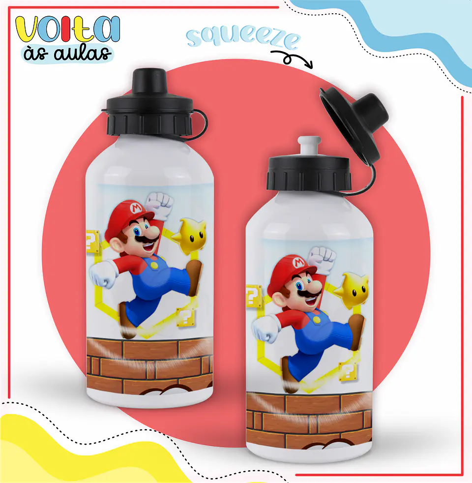 ARQUIVO ENCADERNAÇÃO KIT ESCOLAR SUPER MARIO - LINA CRIATIVA 7