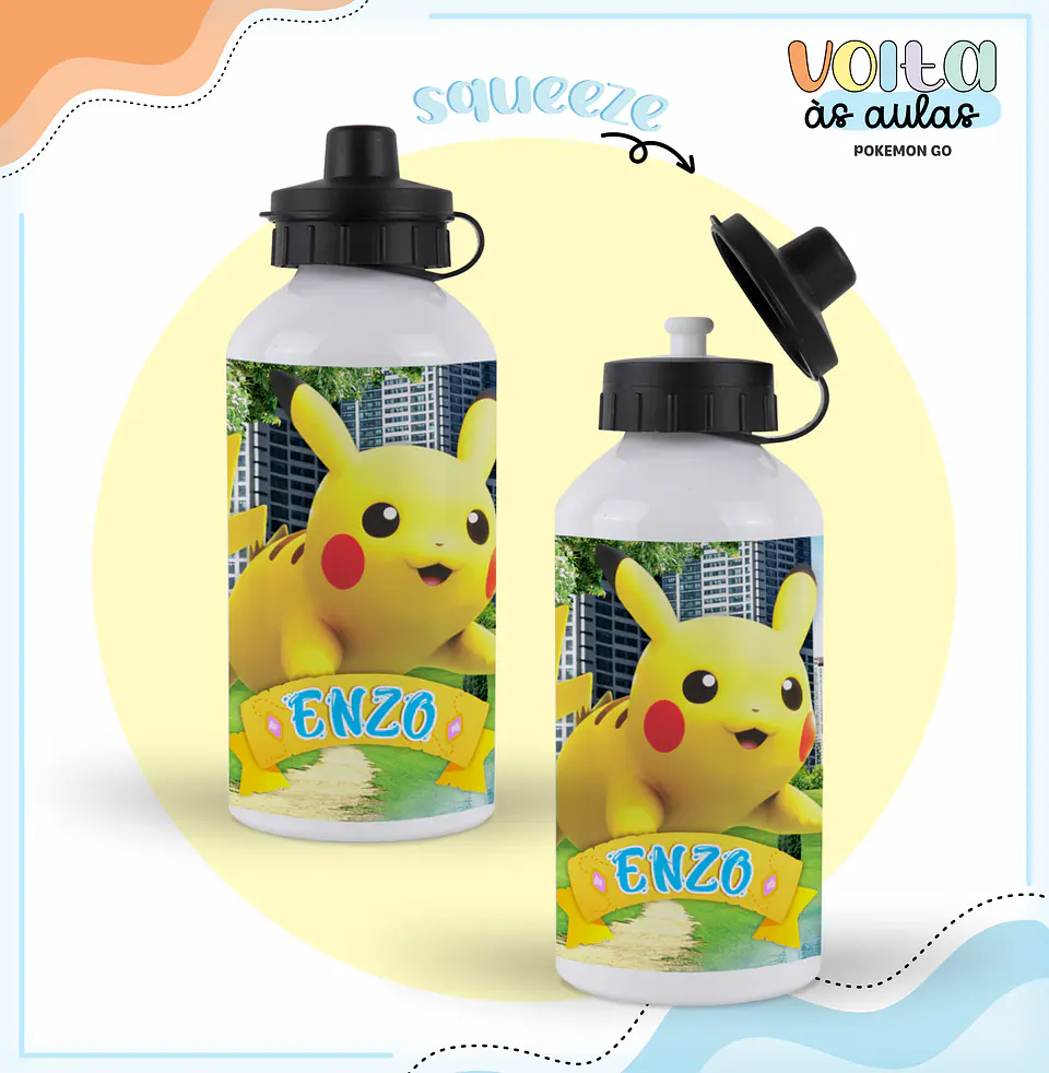 ARQUIVO ENCADERNAÇÃO KIT ESCOLAR POKEMON GO - LINA CRIATIVA 10