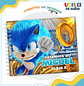 ARQUIVO ENCADERNAÇÃO KIT ESCOLAR SONIC - LINA CRIATIVA - Thumbnail 5